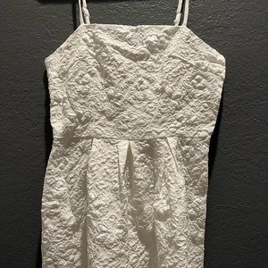 White Medi Dress